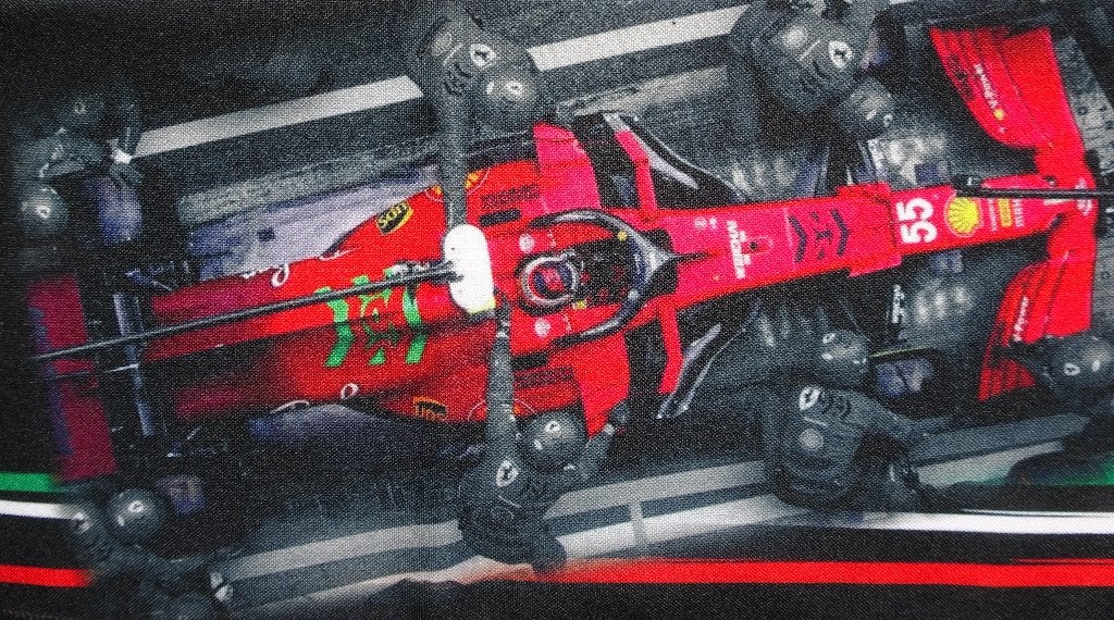 sjaal Carlos Sainz F1, Verzamelen, Ophalen of Verzenden, Nieuw, Formule 1
