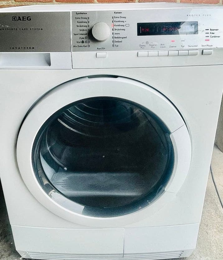Mooie, AEG Warmtepompdroger 8KG in top staat A+++