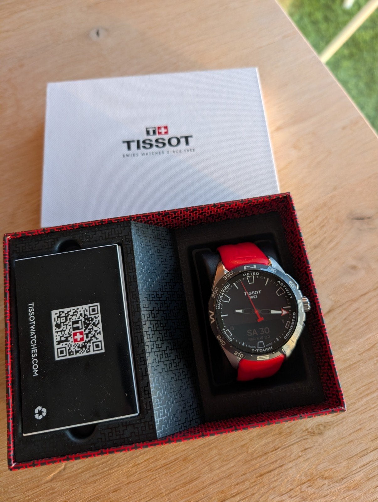 Tissot t-touch connect solar, Sieraden, Tassen en Uiterlijk, Horloges | Heren, Ophalen of Verzenden, Zo goed als nieuw, Overige merken