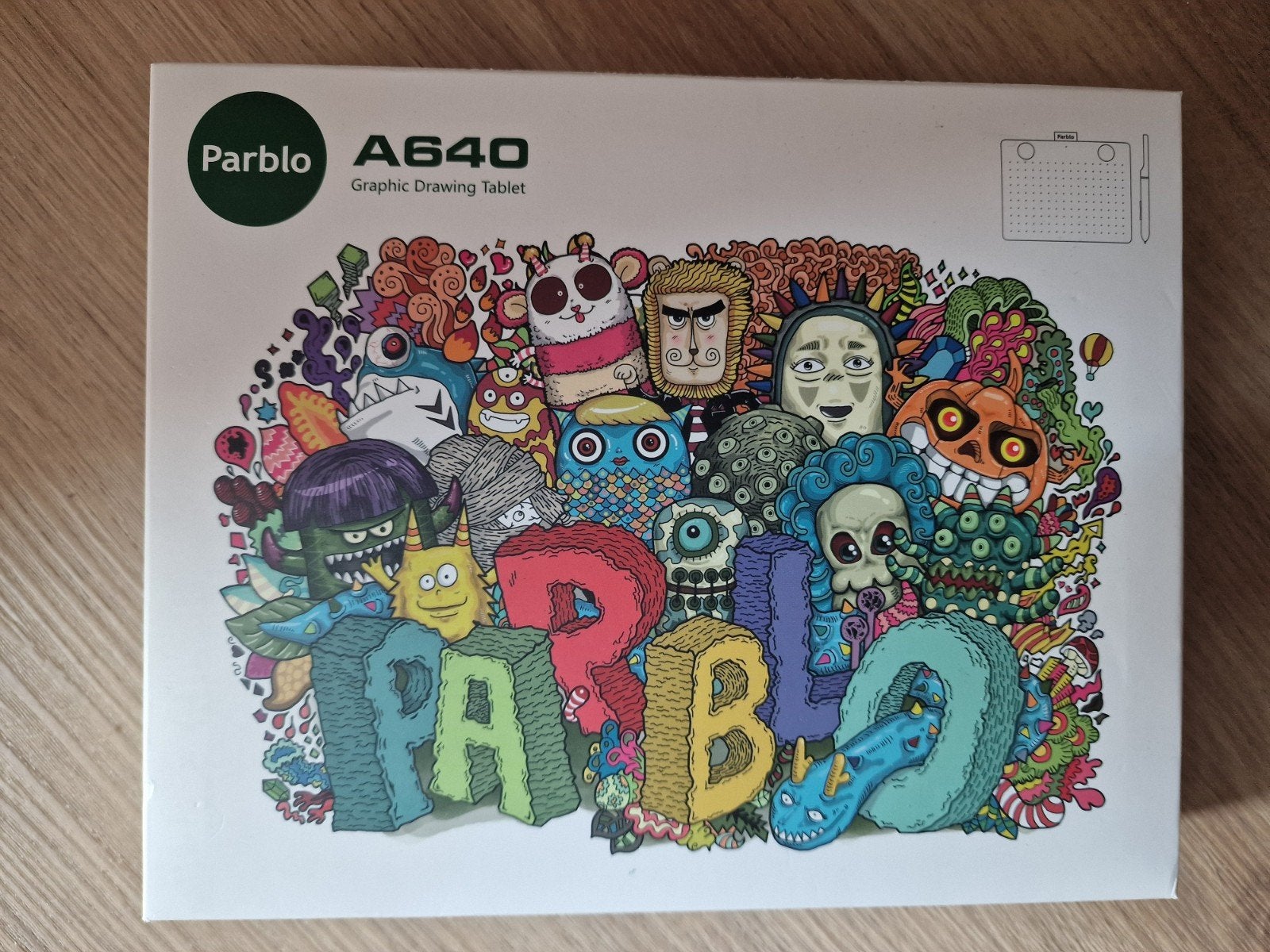 Parblo A640 Grafisch Tekentablet - Gebruikt, Ophalen of Verzenden, Gebruikt, MacOS