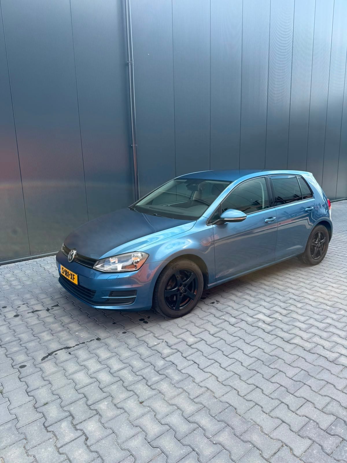 Volkswagen Golf 1.2 TSI 140 PK 5D DSG 2014 Blauw, Auto's, Volkswagen, Euro 5, Stof, Zwart, 4 cilinders