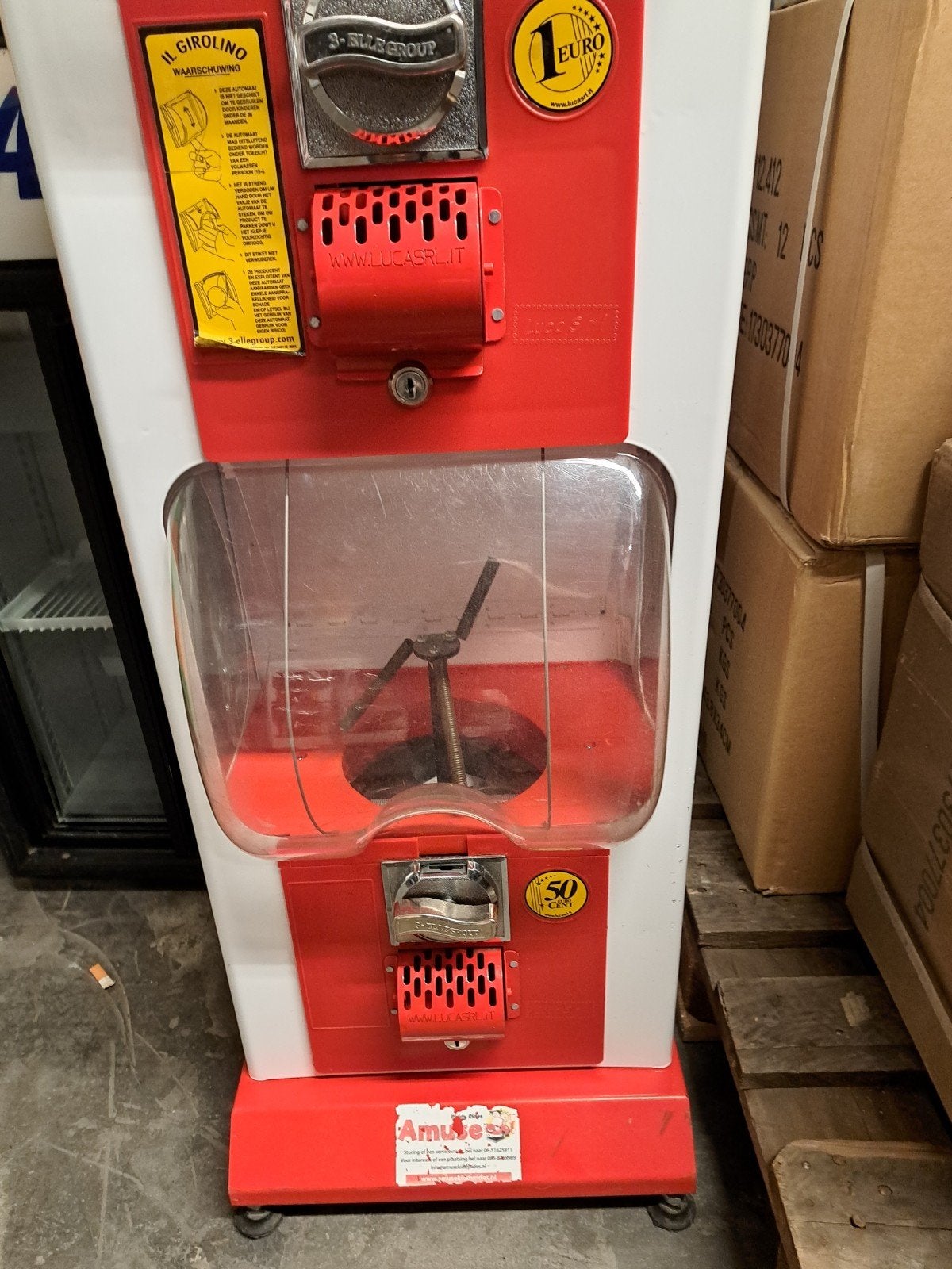 capsule automaat 3-laags met sleutels, Verzamelen, Ophalen
