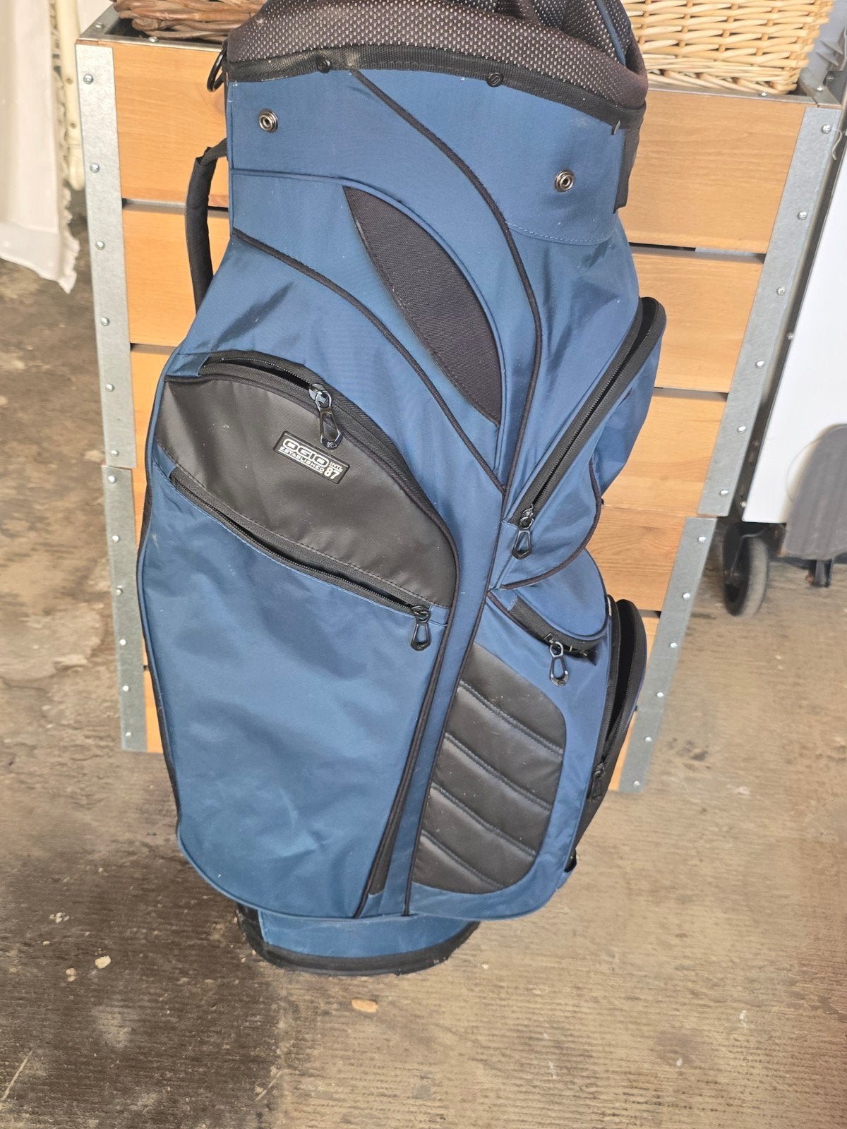 Ogio Stinger Golftas - Blauw, Overige merken, Gebruikt, Ophalen of Verzenden, Ogio International
