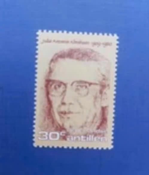 Postzegel Antillen 1976 PF Julio Abraham 13-08, Ophalen of Verzenden, Postfris