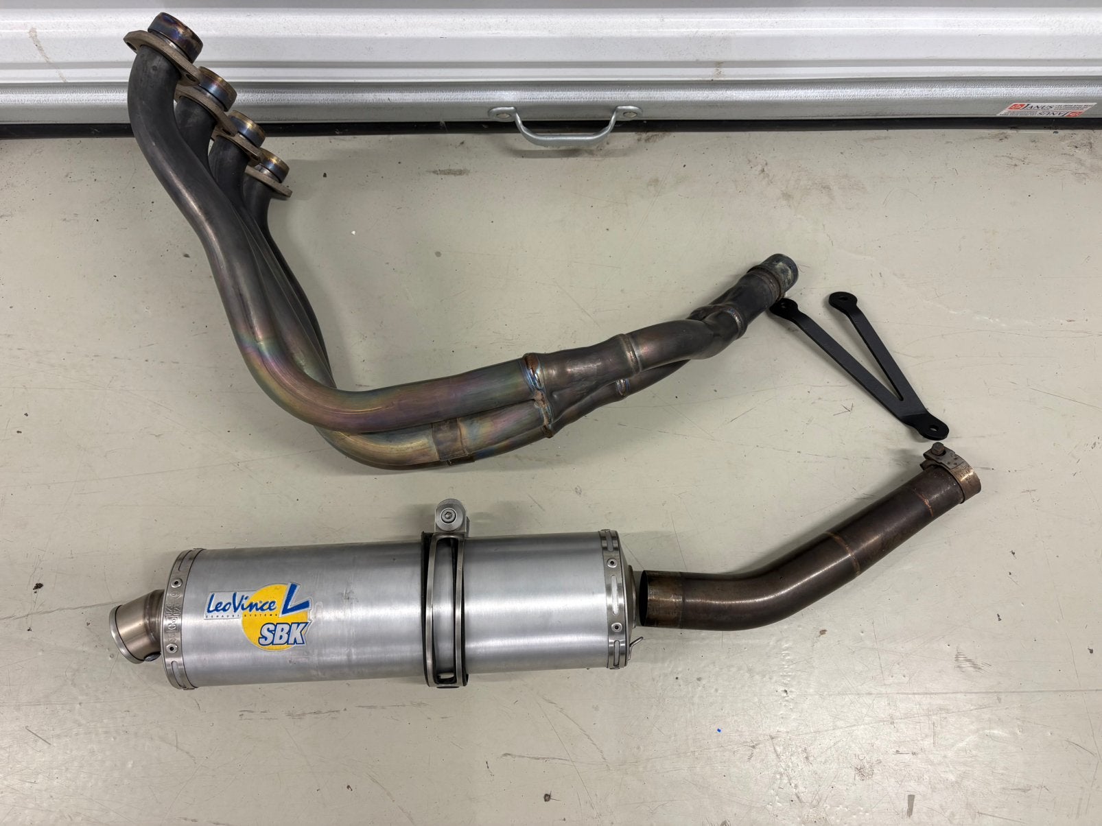 Suzuki GSX-R 1000 K3 Leovince SBK uitlaat, Ophalen of Verzenden, Gebruikt
