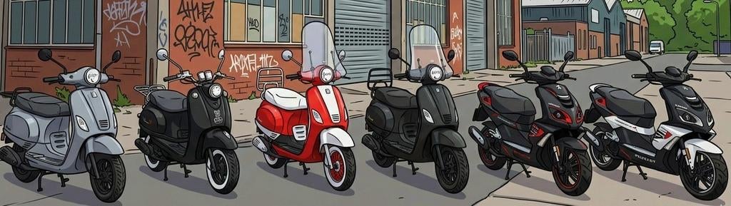 Opknap scooters gezocht., Ophalen of Verzenden