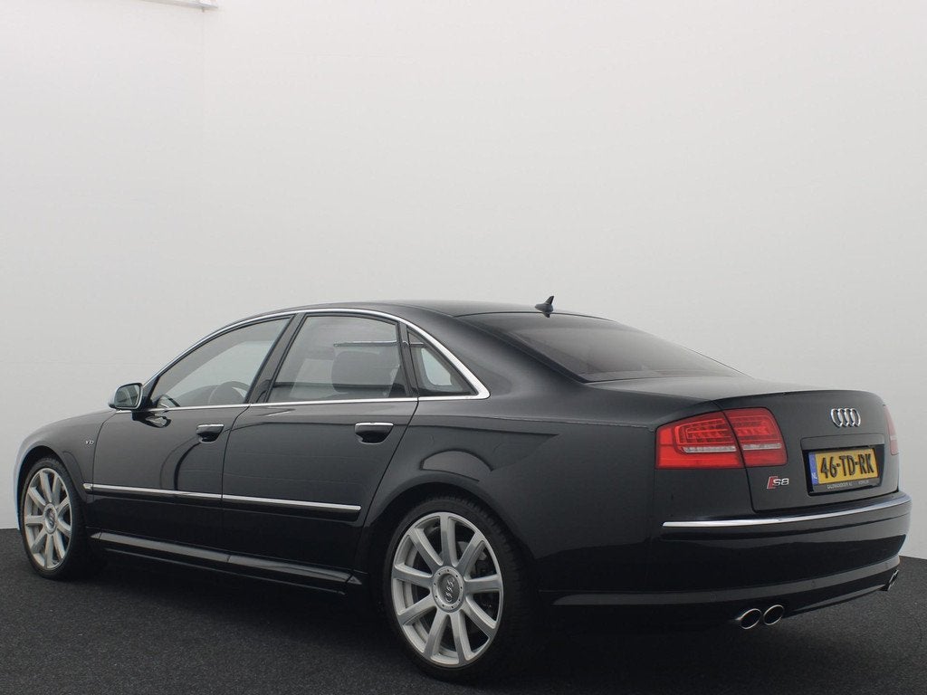 Audi S8 5.2 S8 Pro Line NL-AUTO / BANG&OLUFSEN / LUCHTVERING, Auto's, Audi, Automaat, Gebruikt, Zwart, 5204 cc