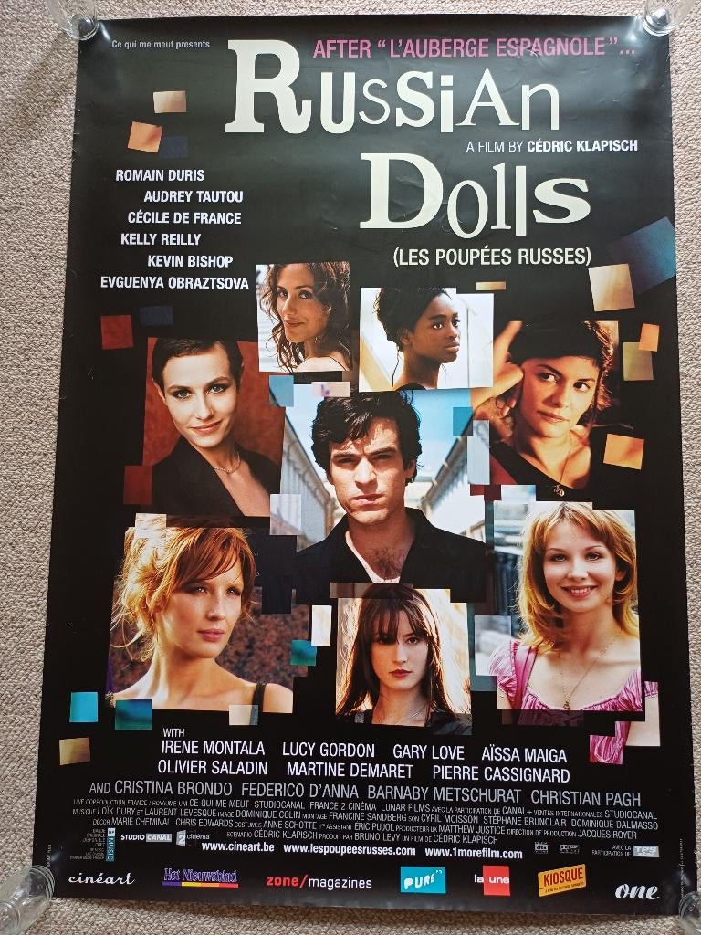 RUSSIAN   DOLLS      filmposter., Verzamelen, Verzenden, A1 t/m A3, Film en Tv, Rechthoekig Staand