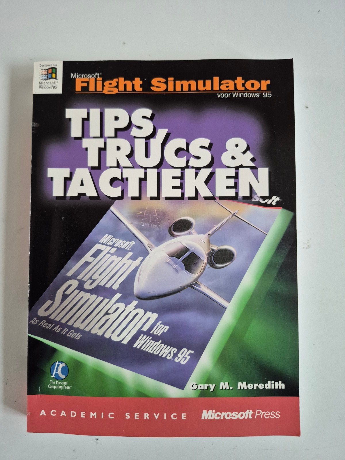 Microsoft Flight Simulator voor Windows 95: Tips, Truc & Tac, Ophalen of Verzenden, Gelezen, Software, Gary M. Meredith