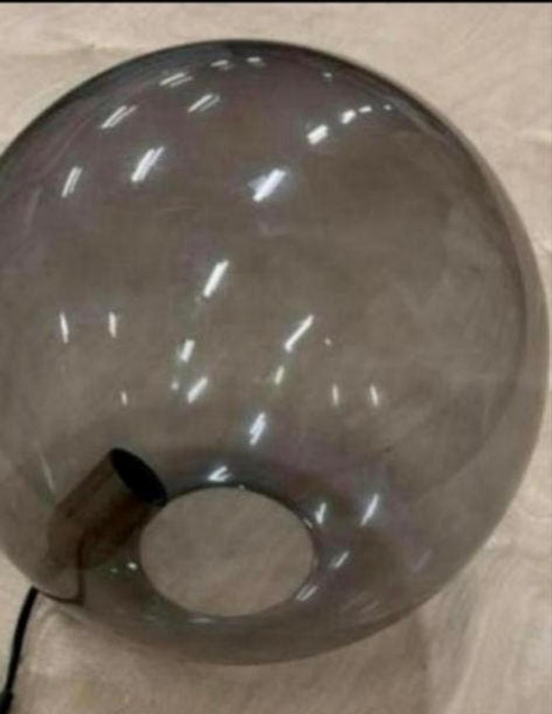 Tafellamp bol nieuw, Huis en Inrichting, Ophalen, Zo goed als nieuw, Glas, Minder dan 50 cm