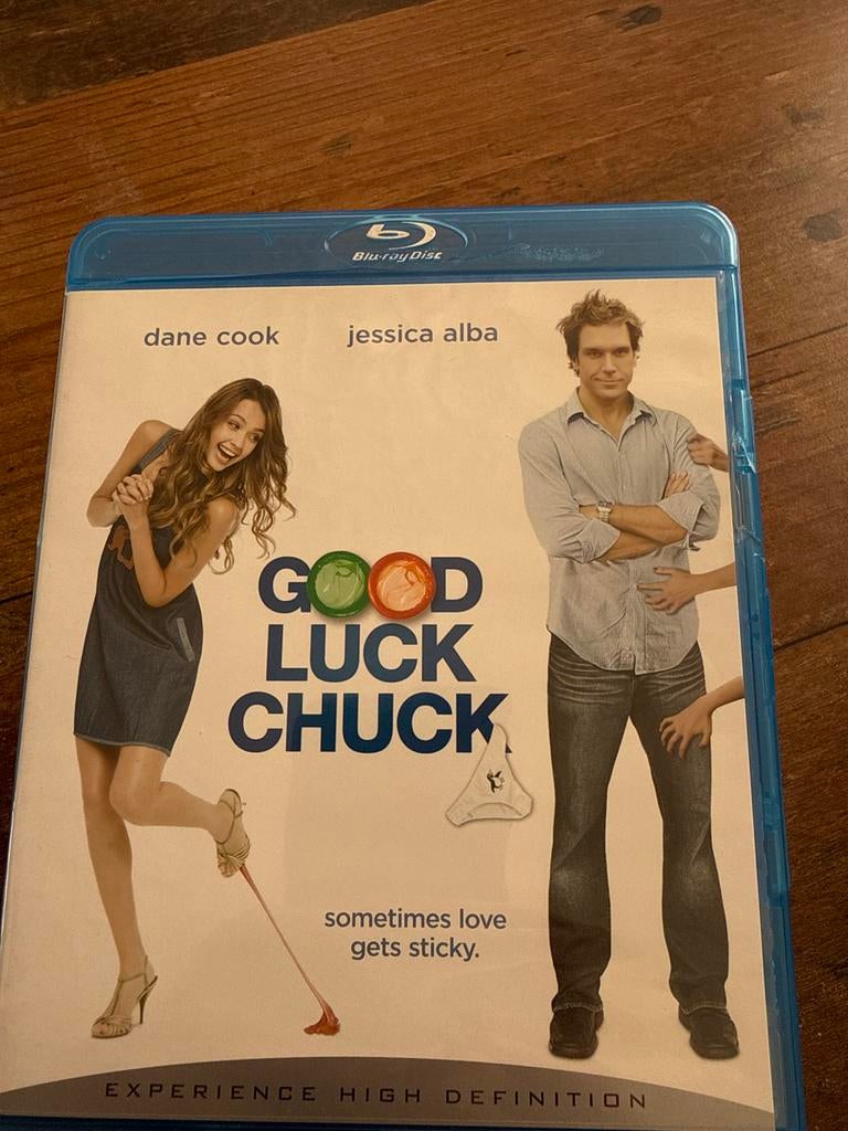 Good Luck Chuck Blu-ray - Romantische Komedie, Cd's en Dvd's, Blu-ray, Ophalen of Verzenden, Zo goed als nieuw, Humor en Cabaret