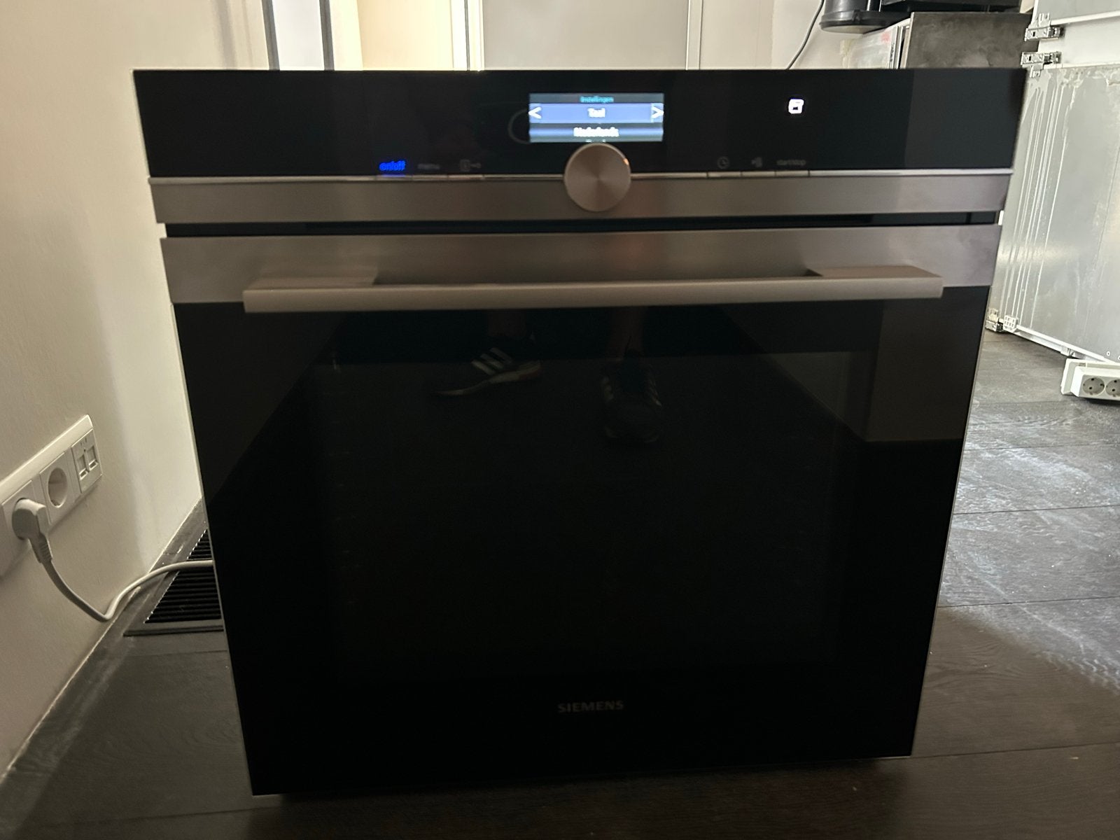 Siemens Inbouw Stoomoven - Zo goed als nieuw, Witgoed en Apparatuur, Ovens, 45 tot 50 cm, 60 cm of meer, Siemens, Ophalen of Verzenden
