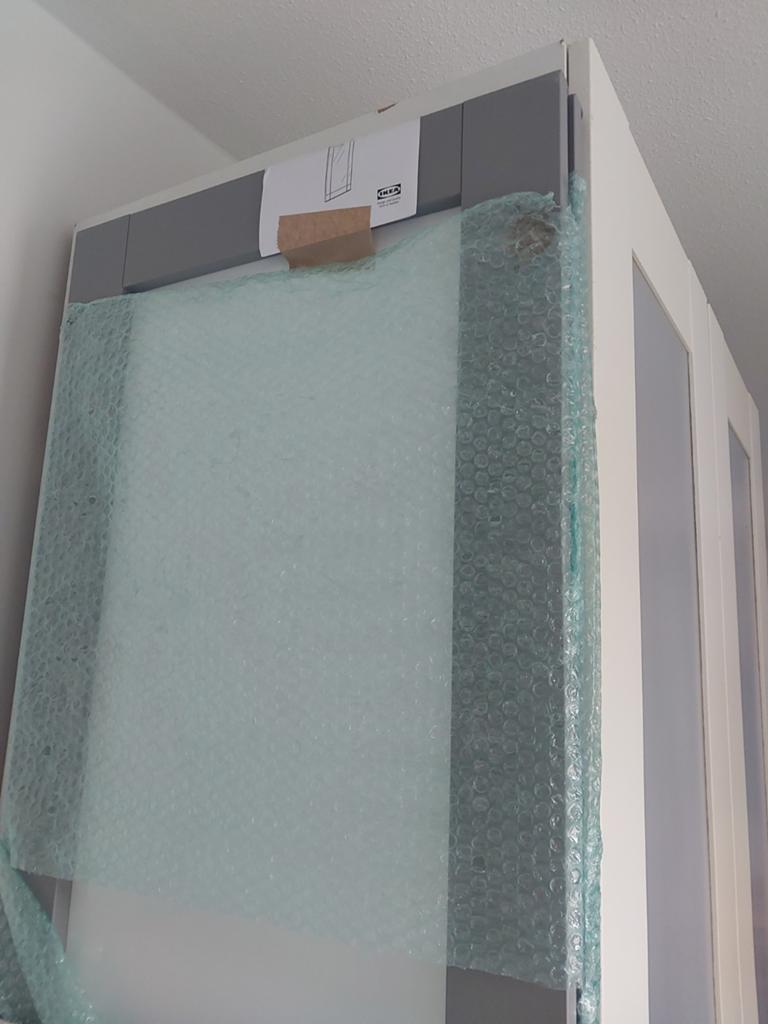 Nieuwe IKEA PAXspiegeldeuren 2x kastdeur, ongebruikt, Overige materialen, 200 cm of meer, Nieuw, Minder dan 25 cm