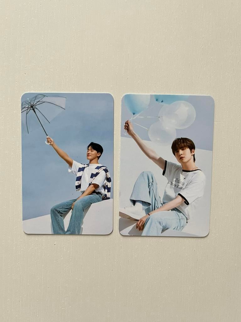 Ateez yunho san photocard nacific pob, Verzenden, Zo goed als nieuw, Foto of Kaart