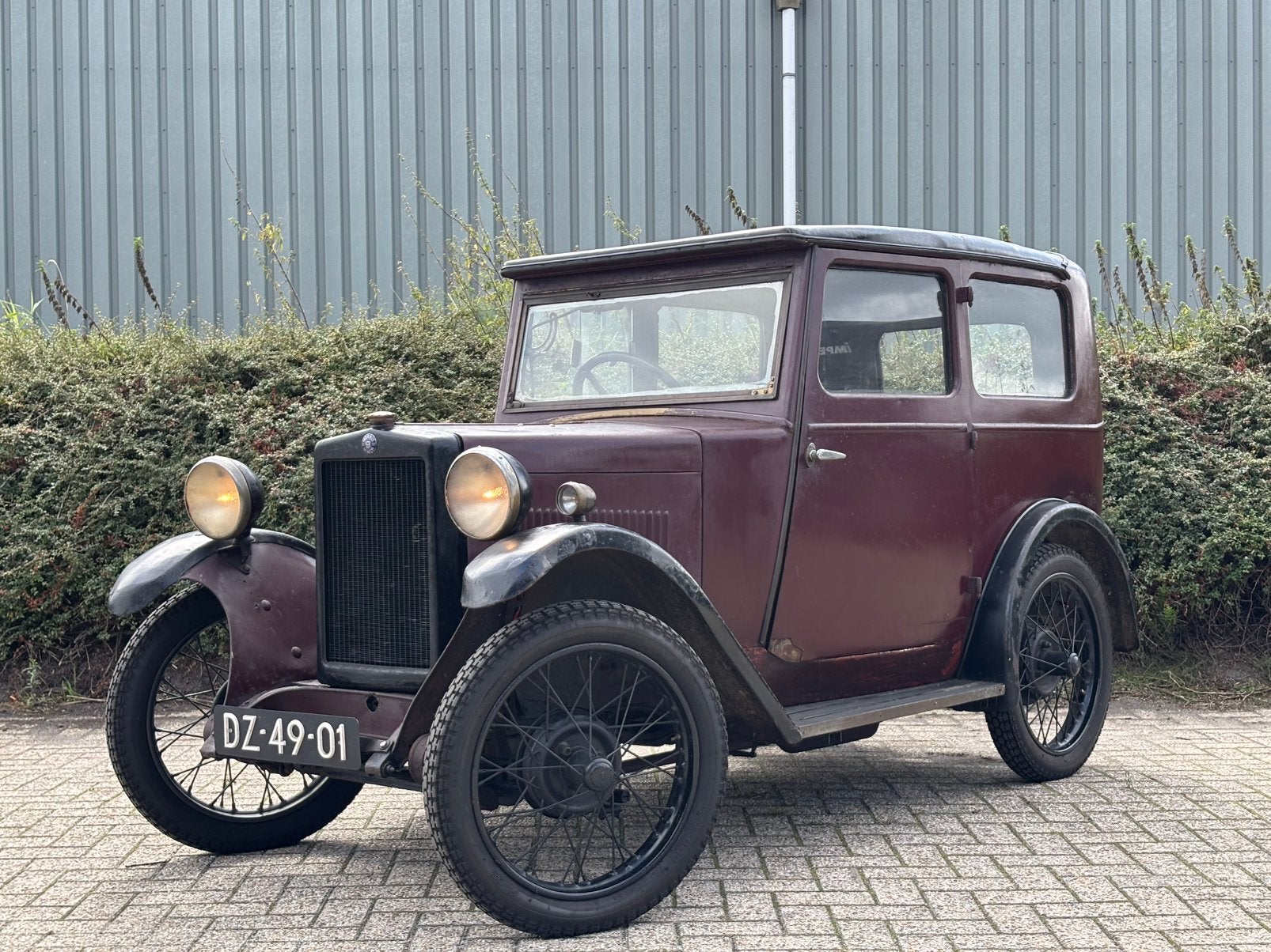 Morris Minor Saloon 1931 / Oldtimer / Klassieker / Prewarcar, Overige merken, Achterwielaandrijving, Handgeschakeld, Sedan