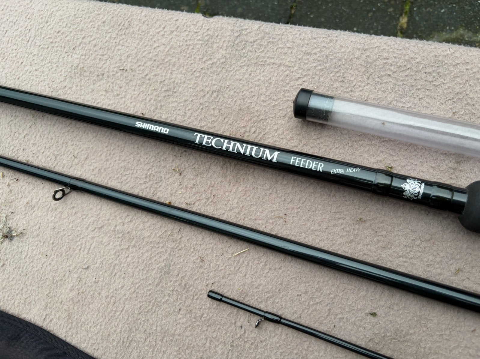 Shimano technium 13ft extra heavy feeder / feederhengel, Ophalen of Verzenden, Gebruikt, Werphengel