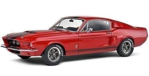 Shelby GT500 '67, rood/Solido/1:18, Solido, Solido, Rue de L' Ecusson 2, 56120 Josselin France, Nieuw