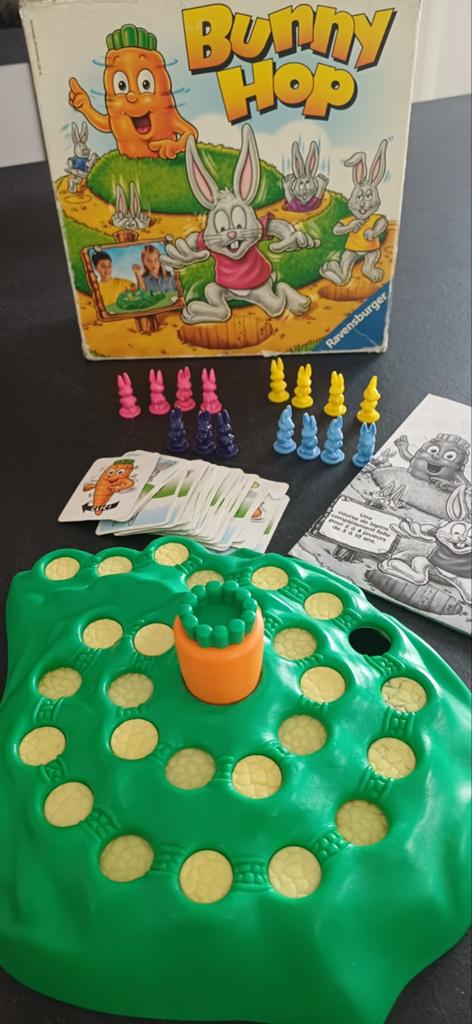Bunny Hop Bordspel Ravensburger - Leuk familiespel, Hobby en Vrije tijd, Gezelschapsspellen | Bordspellen, Ophalen of Verzenden