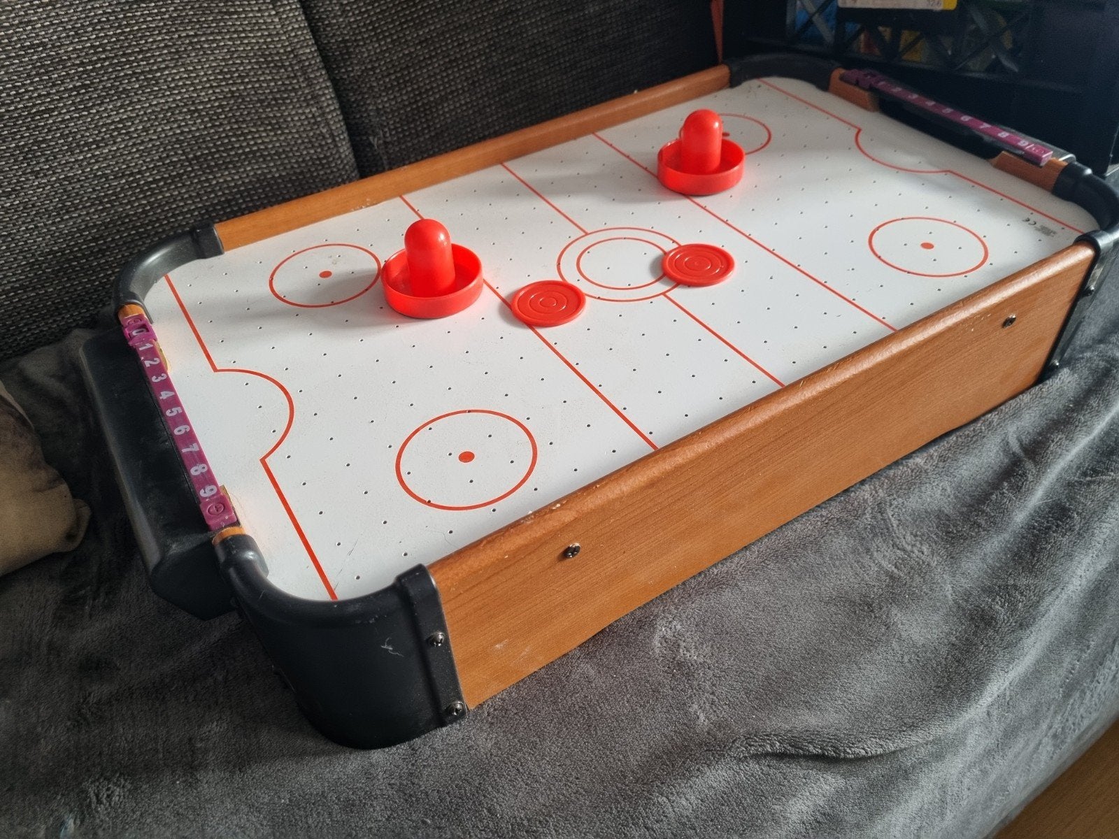 Mini Airhockey Tafel - Goed Werkend, Ophalen of Verzenden, Gebruikt, Jongen of Meisje