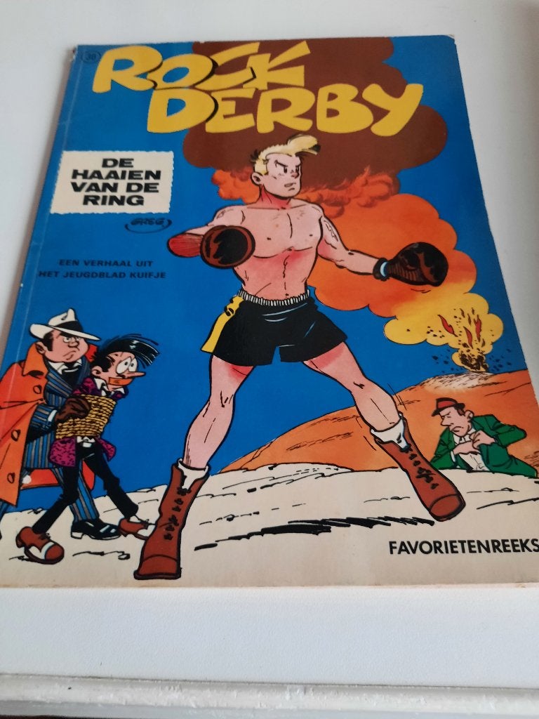 Rock Derby, De haaien van de ring, Boeken, Eén stripboek, Ophalen of Verzenden