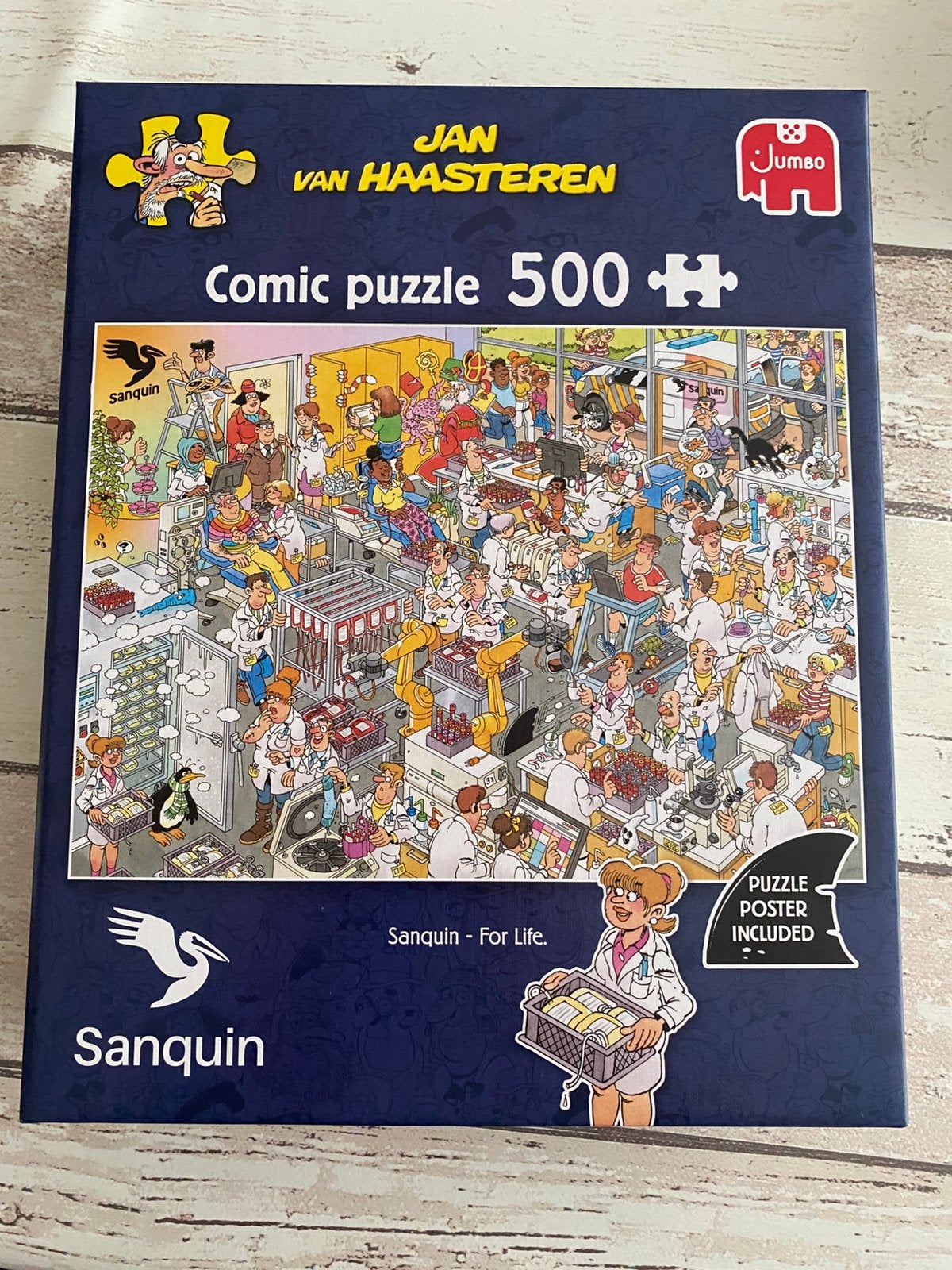 Jan van Haasteren puzzel 500 stukjes, Hobby en Vrije tijd, Ophalen of Verzenden, 500 t/m 1500 stukjes, Nieuw