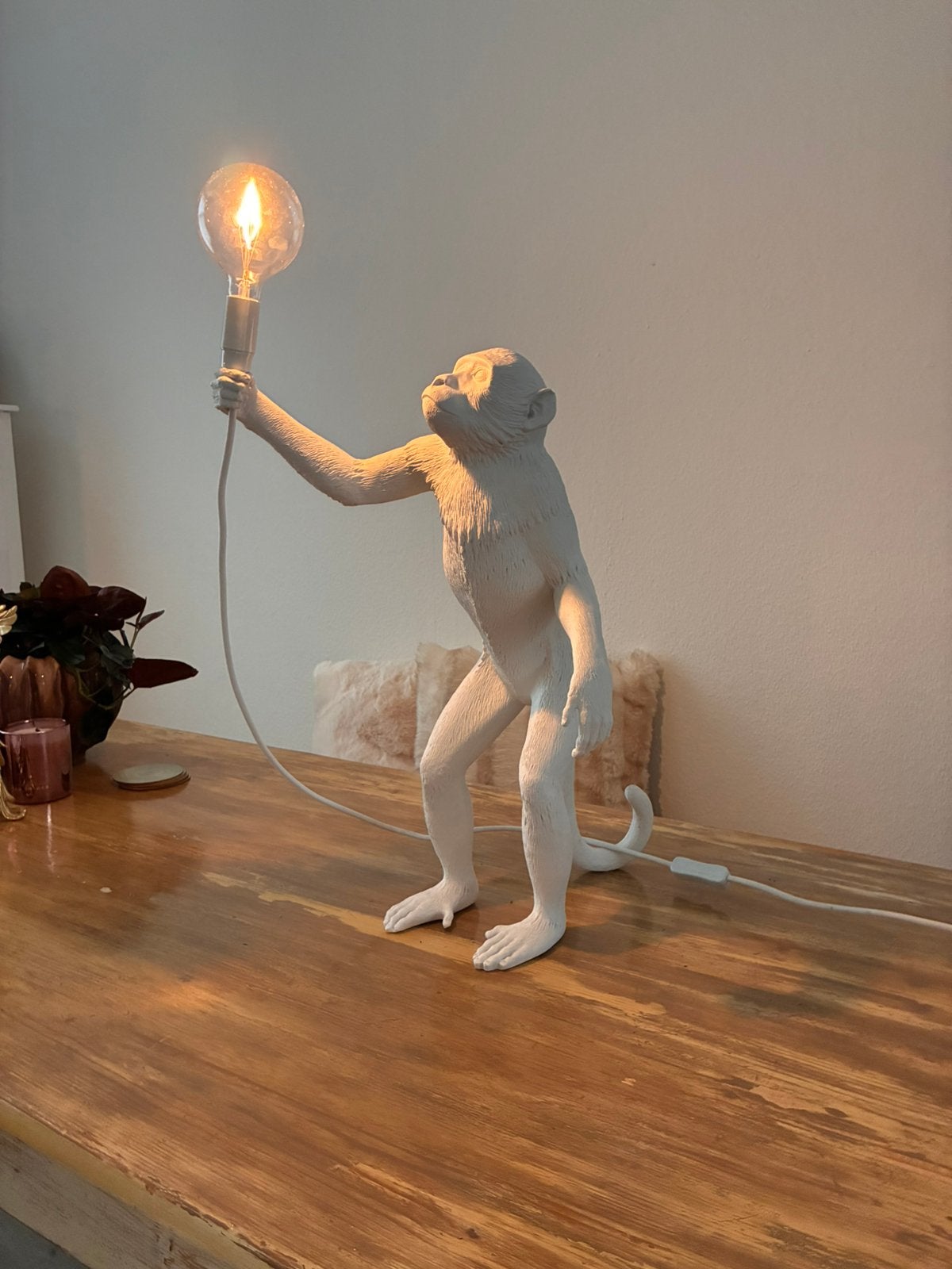 Seletti monkey lamp, Ophalen