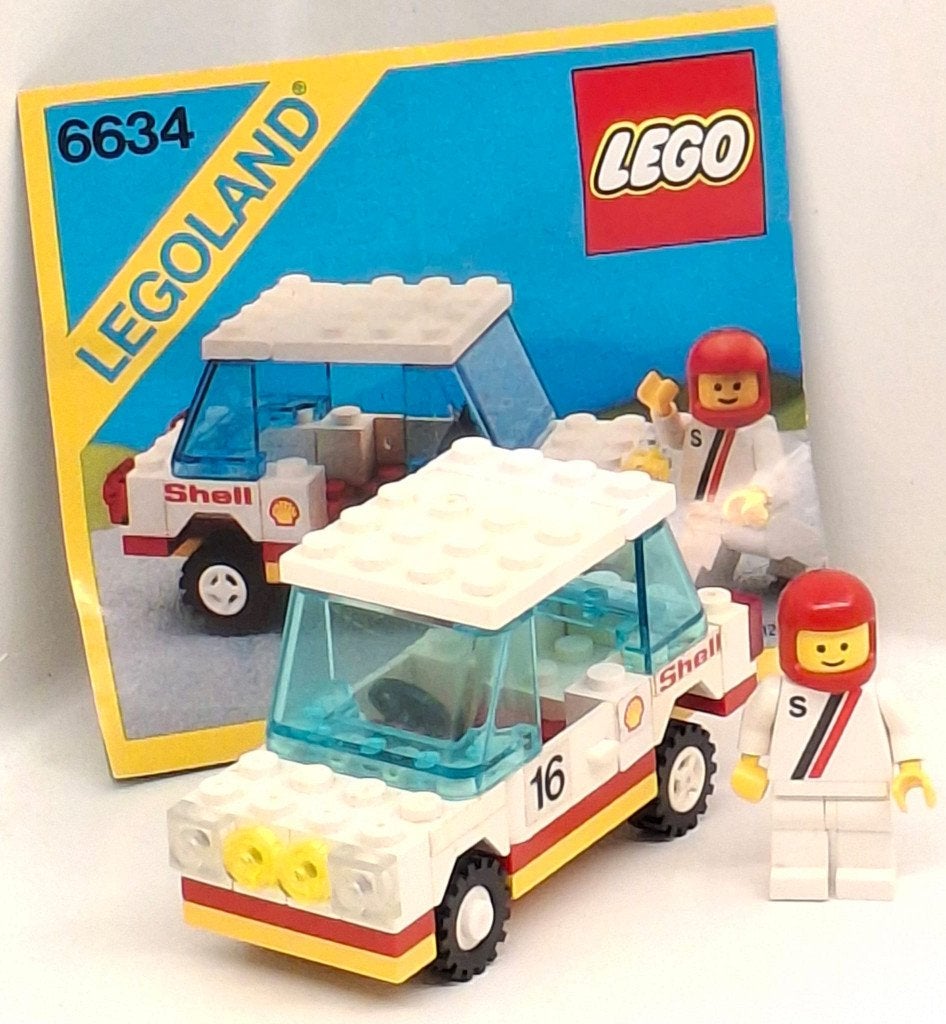 LEGO 6634 LEGOLAND  Stock Car, Gebruikt, Lego, Ophalen of Verzenden, Compleet