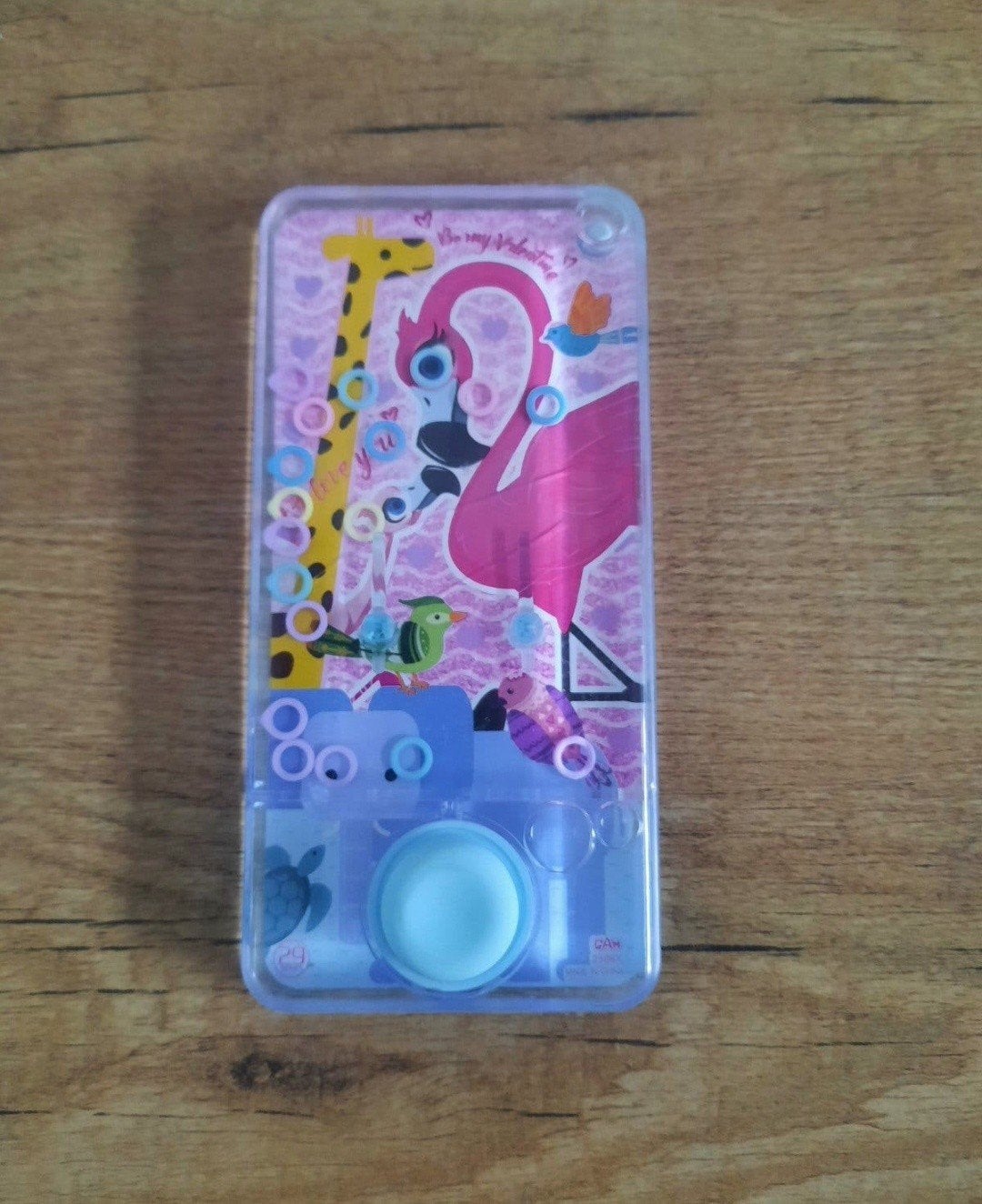 Telefoonhoesje met flamingo en glitter - Gratis, Ophalen, Gebruikt