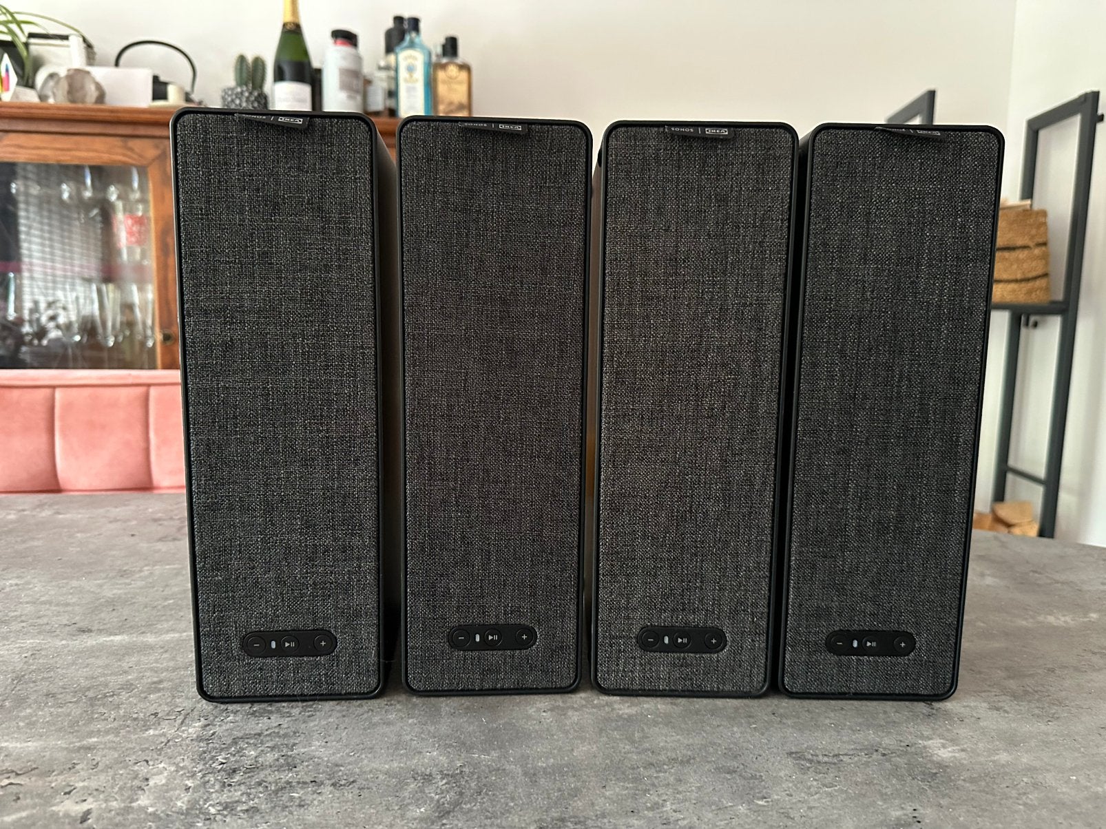 Ikea SYMFONISK speakers zwart, Ophalen, Gebruikt, Sonos, Minder dan 60 watt