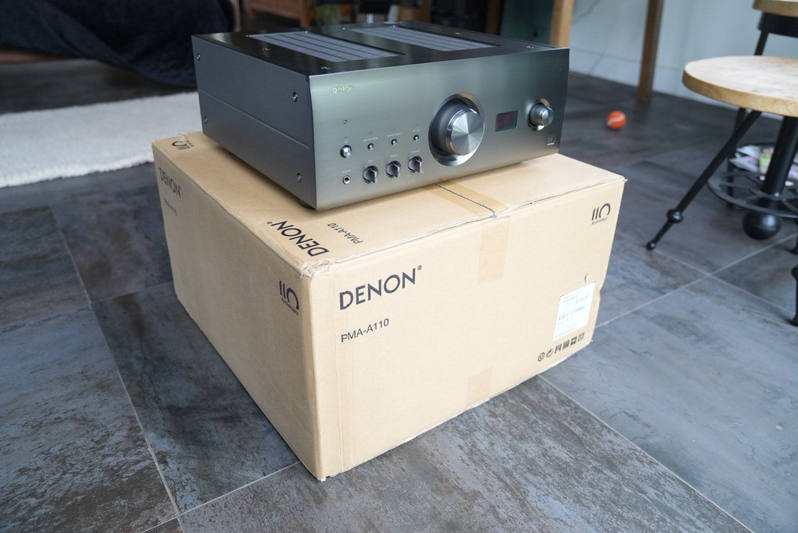 Denon PMA-A110 anniversary, Ophalen, Denon, Zo goed als nieuw, 120 watt of meer