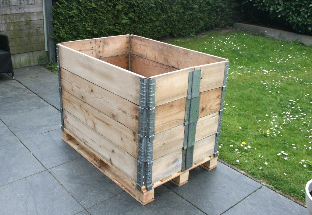 Pallet Randen 12x80x20, Ophalen, Gebruikt, 100 cm of meer, Opvouwbaar