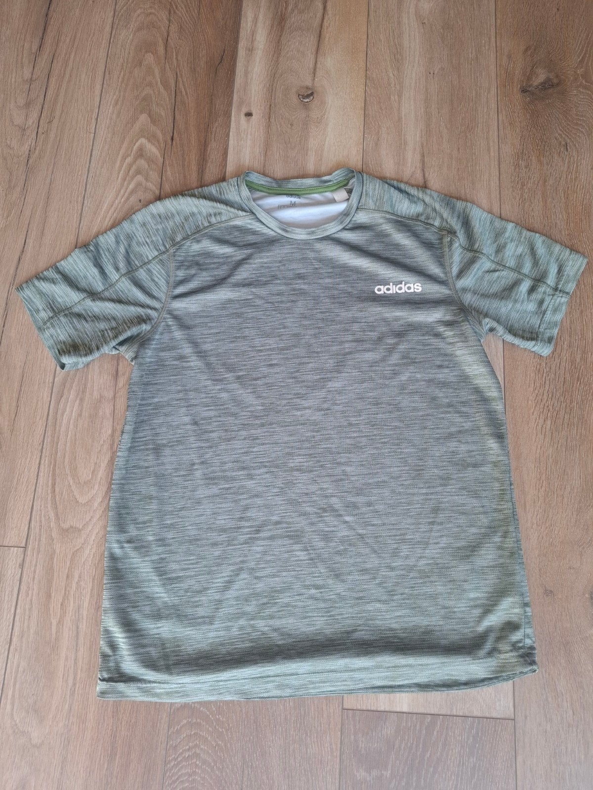 Adidas Climalite T-shirt Maat M Groen, Maat 48/50 (M), Ophalen of Verzenden, Adidas, Gedragen