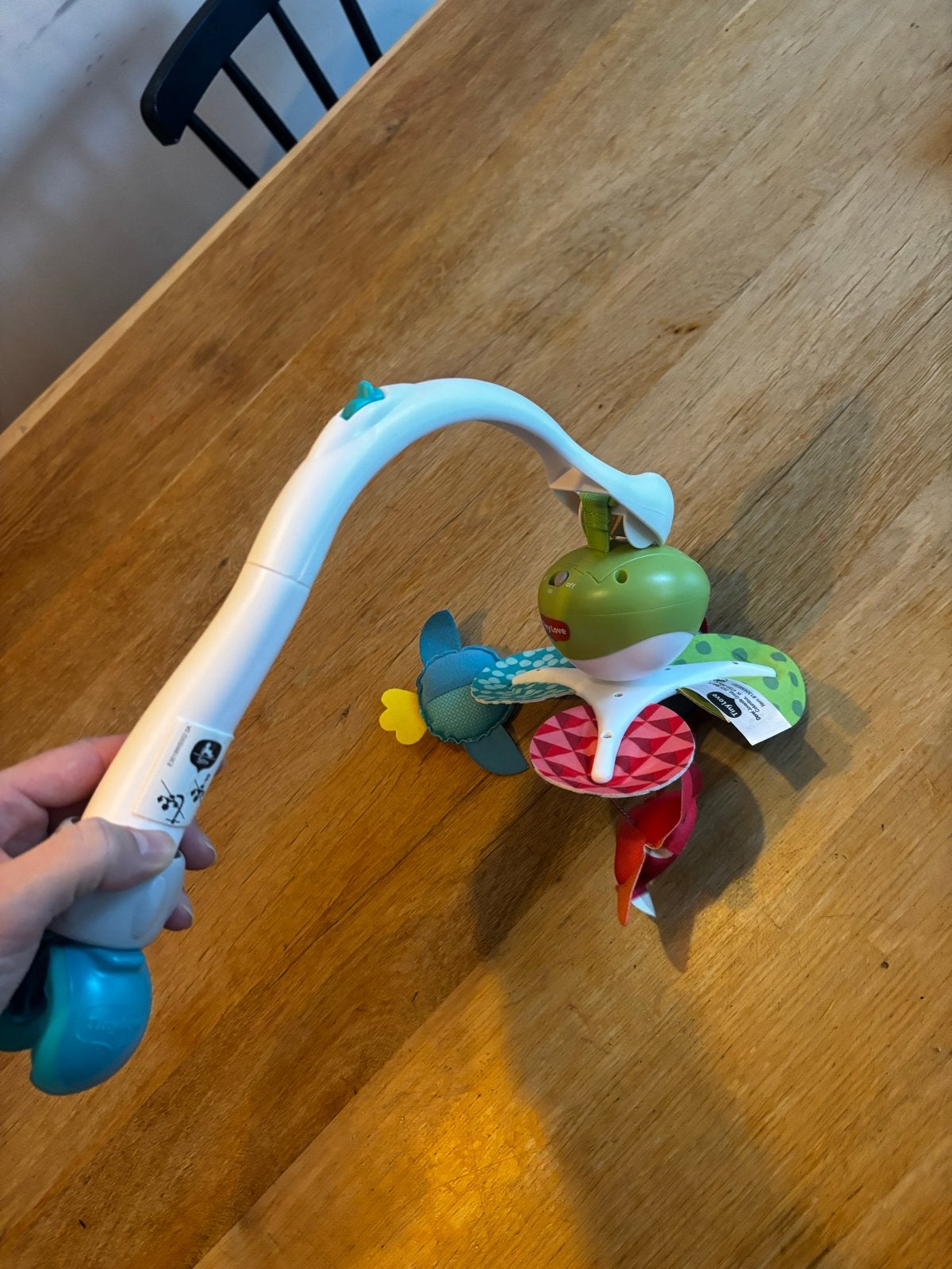 Tiny Love Mobiel voor babybedje, Ophalen, Zo goed als nieuw, Mobiel, Met geluid