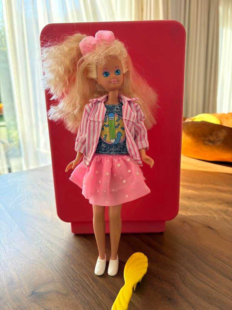 Mattel Barbie - Teen Time Skipper 1988, Ophalen, Zo goed als nieuw, Pop