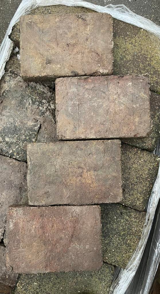 Trommelsteen 20x30x6cm Bont - gebruikt, Ophalen, Gebruikt, Minder dan 5 m², Beton