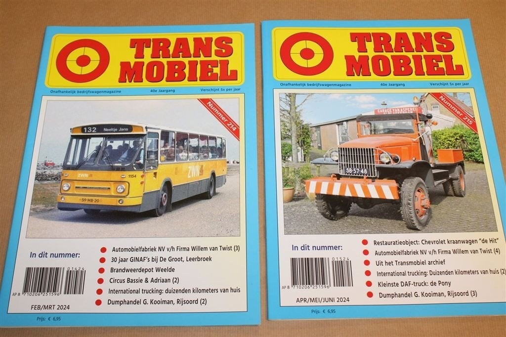 Trans Mobiel 214 & 215 — Bedrijfswagens 2024, Ophalen of Verzenden, Zo goed als nieuw, Tractor en Landbouw