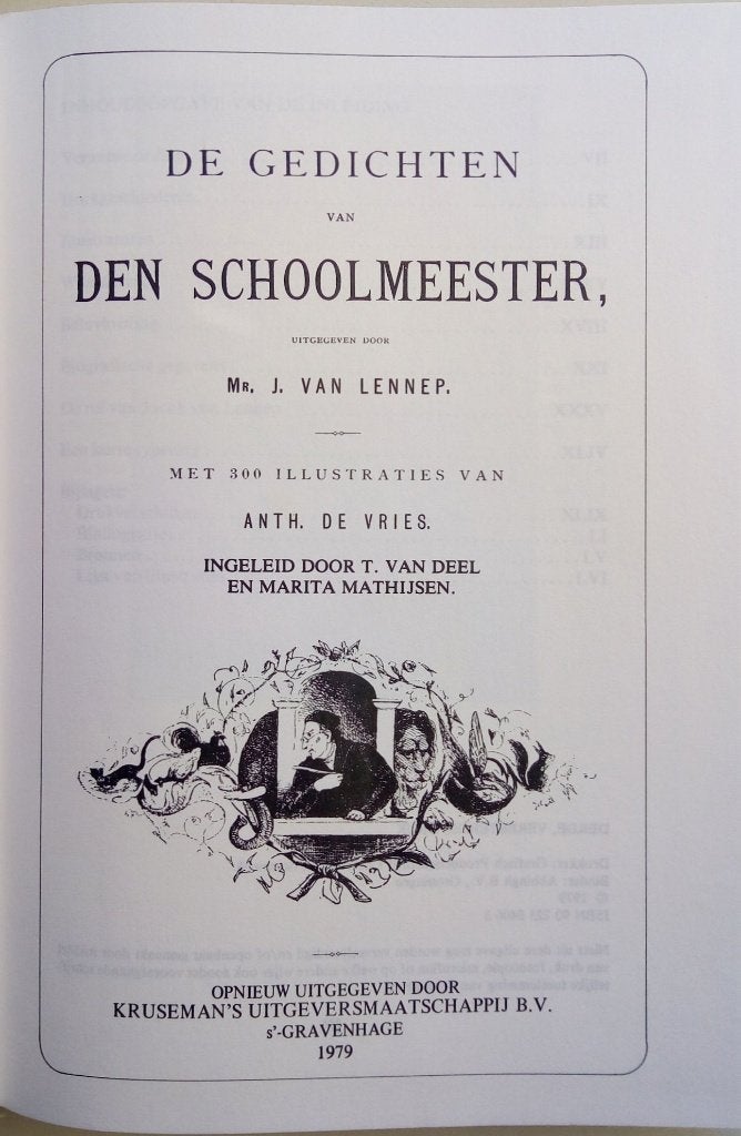 De Gedichten van den Schoolmeester. ISBN 9022304063., Gelezen, Verzenden, Gerrit van de Linde, Eén auteur