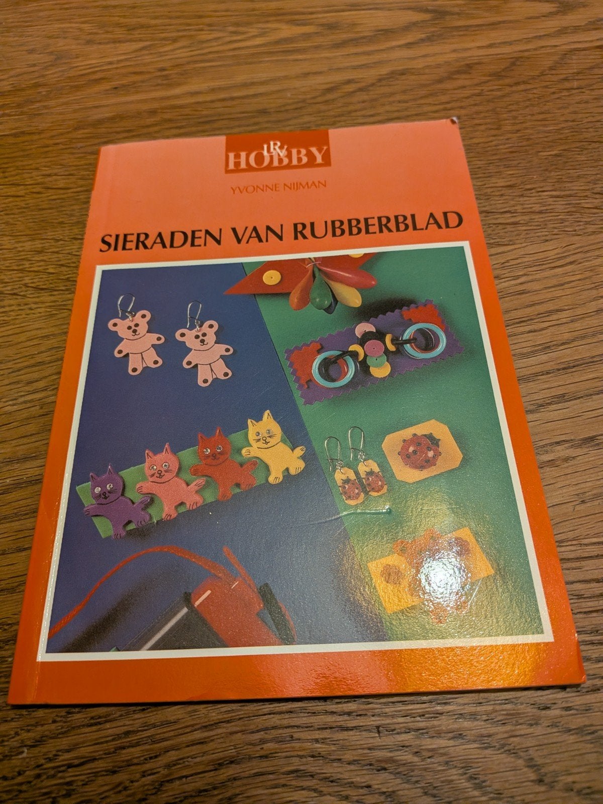 Sieraden van Rubberblad - Hobbyboek Yvonne Nijman, Boeken, Ophalen of Verzenden