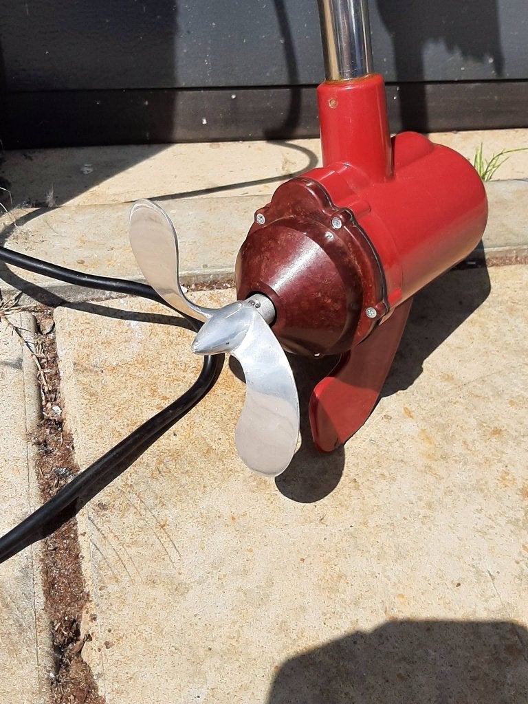 Vintage Flipper Mark II elektrische motor, buitenboordmotor., ., Nieuw, Ophalen of Verzenden, .