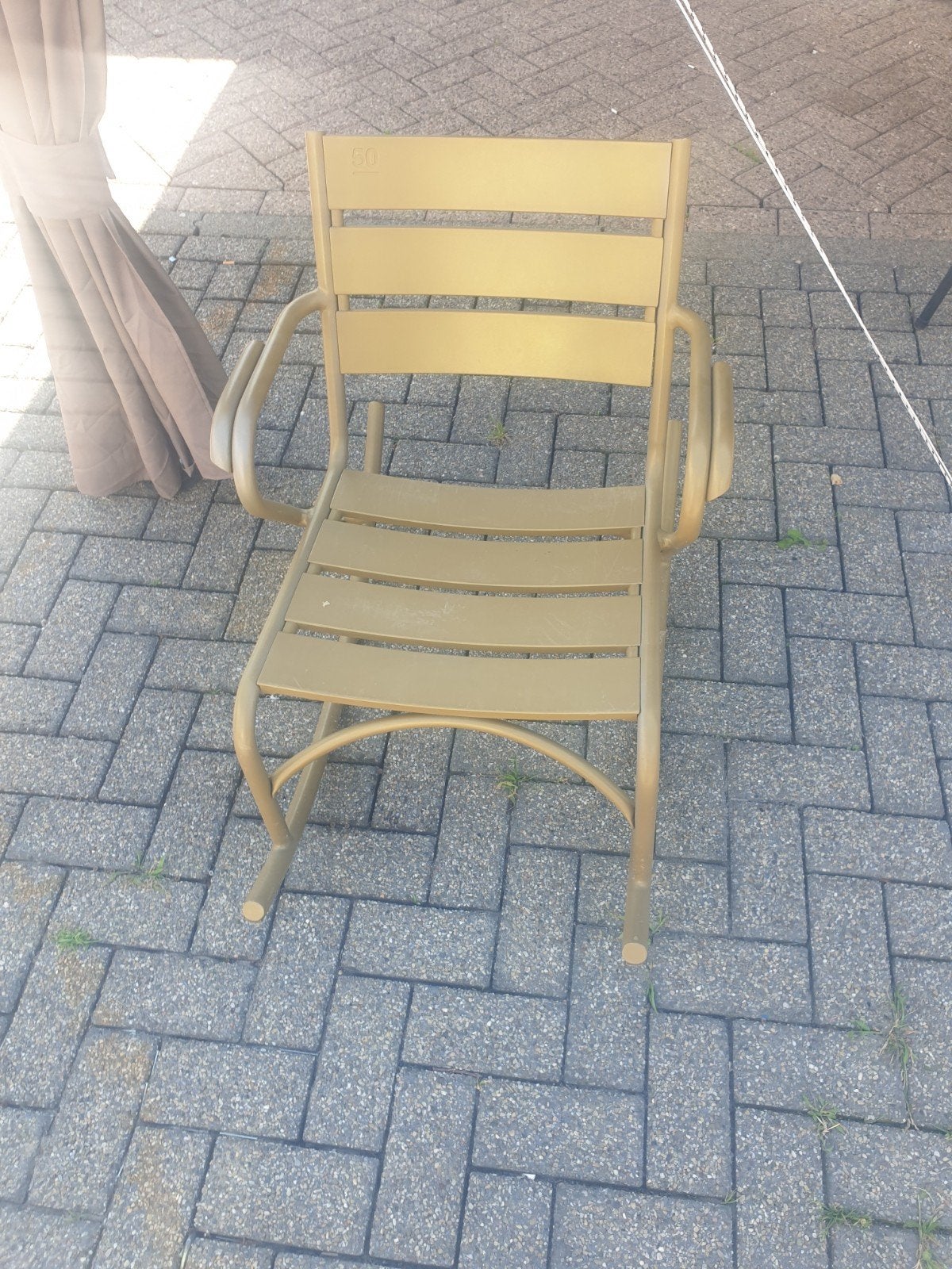 Prachtig schommel stoel van satelliet girola, Huis en Inrichting, Stoelen, Ophalen of Verzenden, Zo goed als nieuw