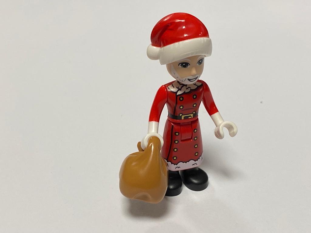 Lego Minifiguur frnd560 Kerstman met zak, Lego, Nieuw, Friends, Ophalen of Verzenden