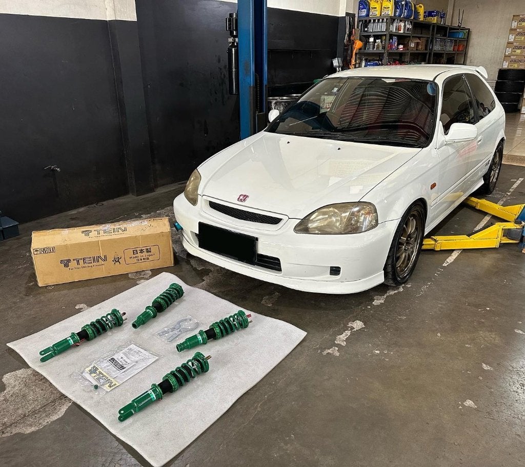 Tein Flex Z schroefset verlaging - Honda Civic 96-01, Ophalen of Verzenden