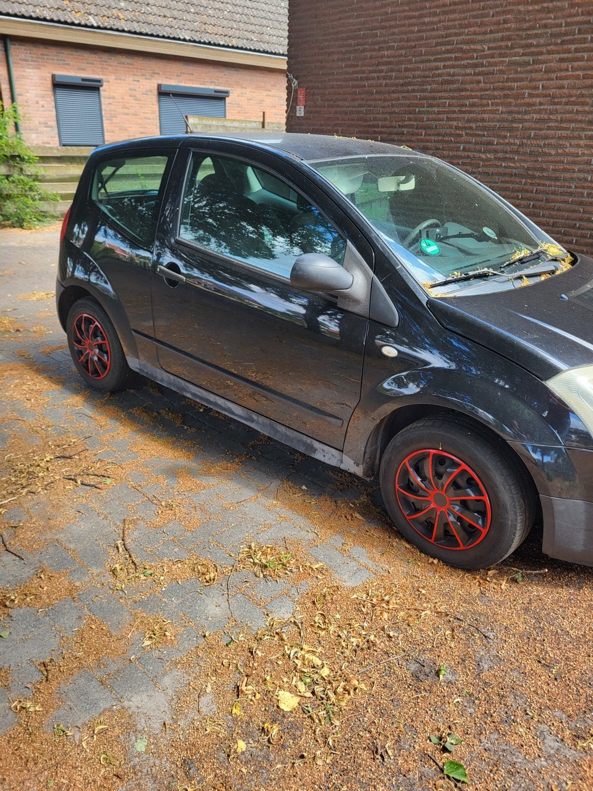 Citroën C2 1.1 I 2004 Zwart, Auto's, Voorwielaandrijving, 450 kg, 525 kg, 31 €/maand