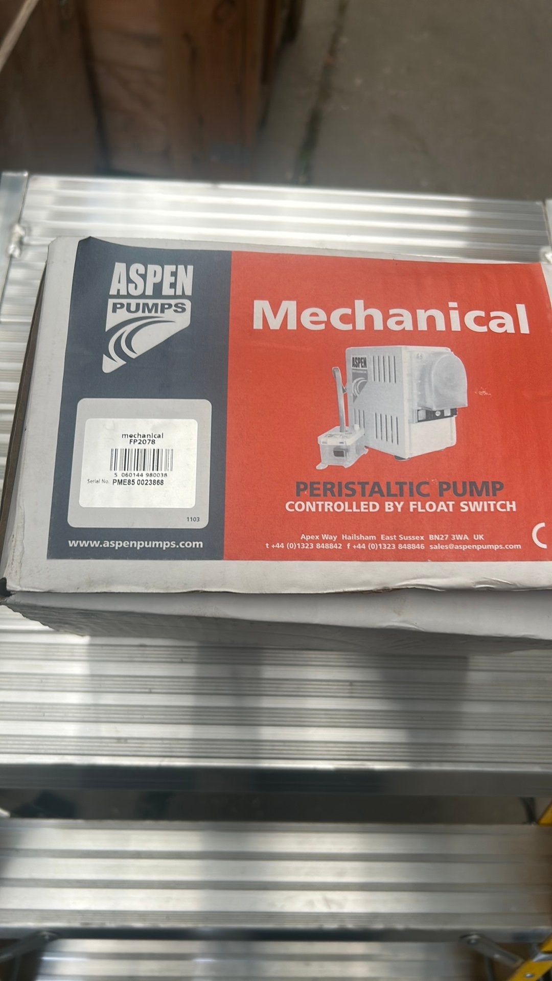 Nieuw aspen pomp voor airo eventueel, Ophalen of Verzenden, Nieuw, Ventilator en Afzuiger