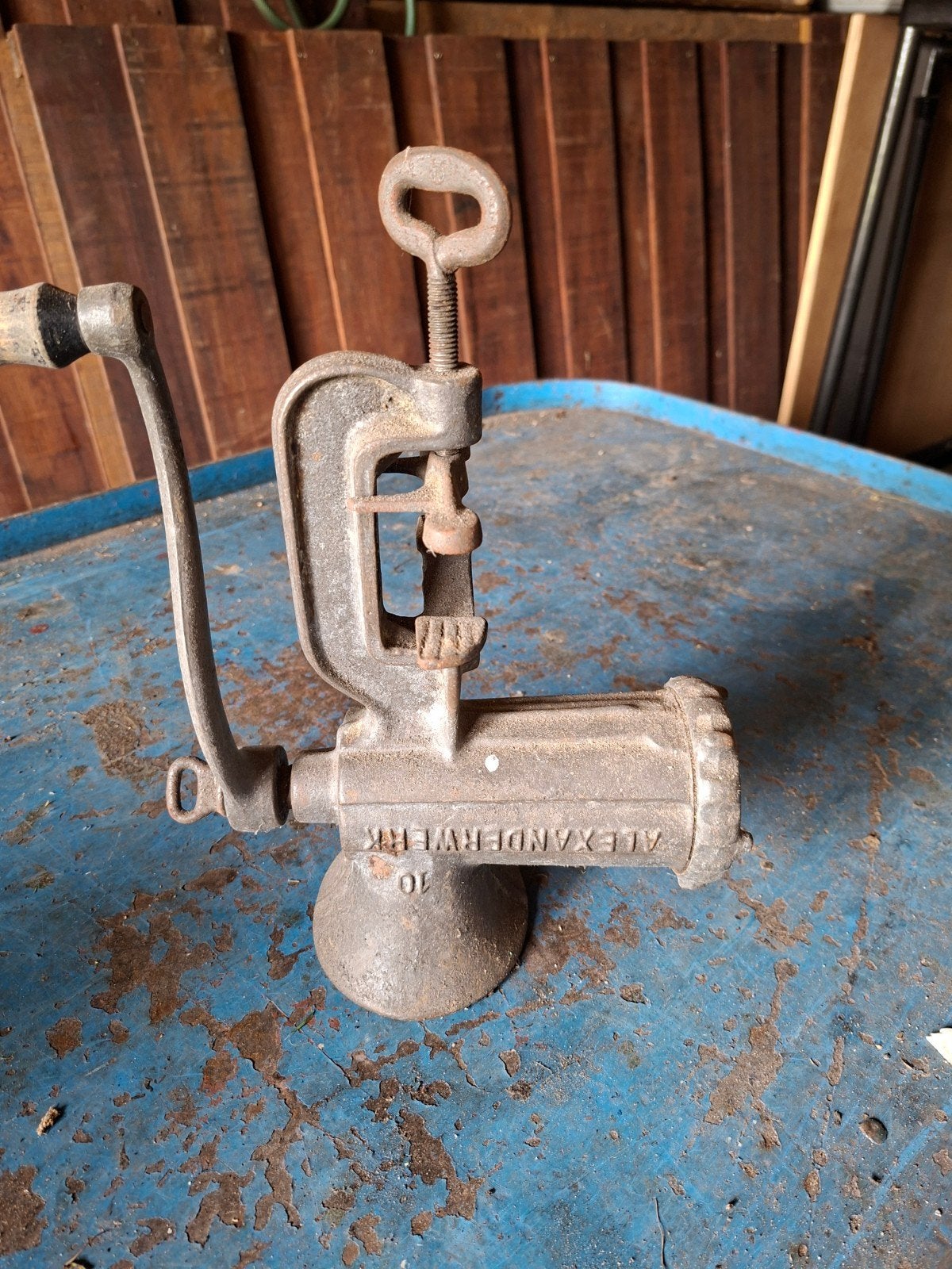 Antieke Vleesmolen Alexanderwerk Nr. 10 - Vintage Keuken, Ophalen of Verzenden
