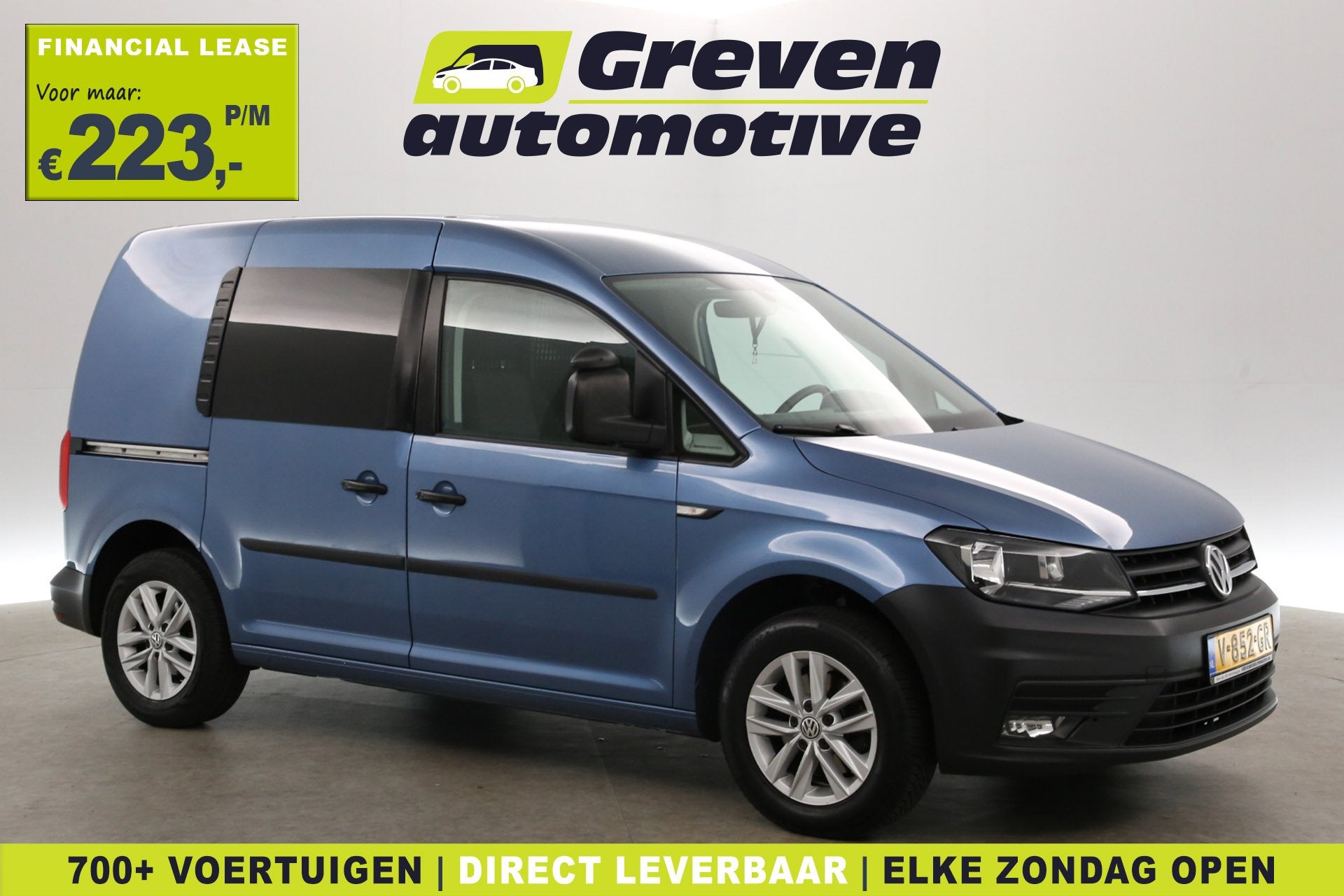 Volkswagen Caddy 1.6 TDI 102PK | Automaat | Airco | Cruise |, Auto's, Euro 5, Stof, Gebruikt, 4 cilinders