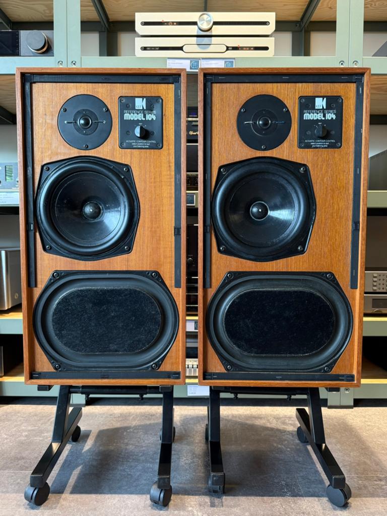KEF 104, gereviseerd, mooie staat, met garantie, Contact@vintageaudiobreda.nl, Zo goed als nieuw, Bosschendijk 193b, Oudenbosch