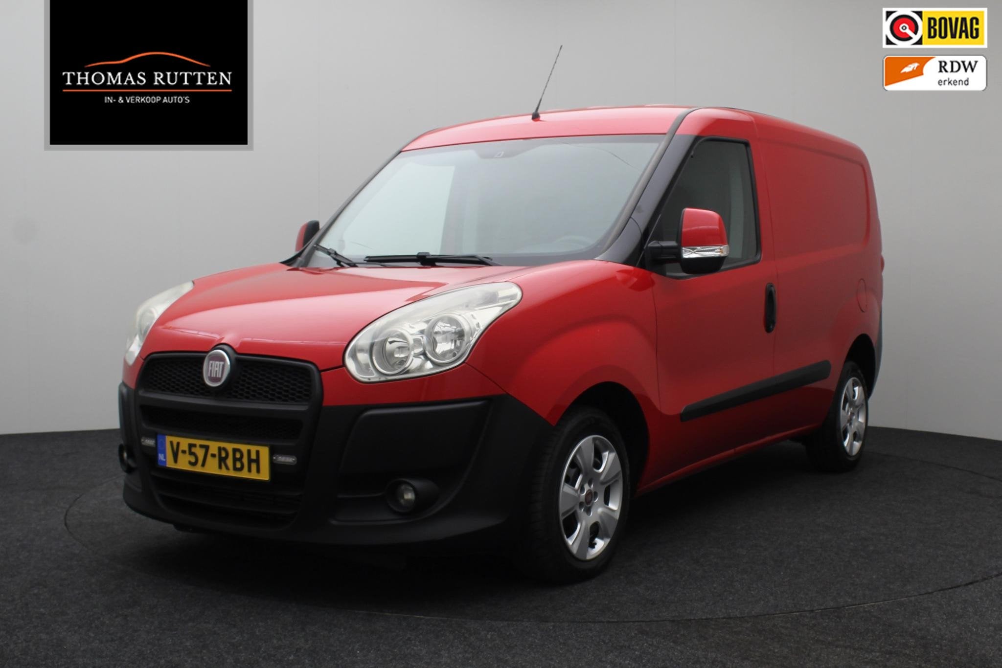 Fiat Doblo 90 Multijet 2012 | Airco | Cruise Control | Elekt, Euro 5, Stof, Gebruikt, 4 cilinders