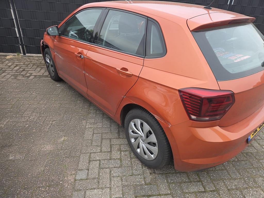 GEZOCHT VW POLO 2018 ONDERDELEN ORANJE, Ophalen, Gebruikt, Achter, Volkswagen
