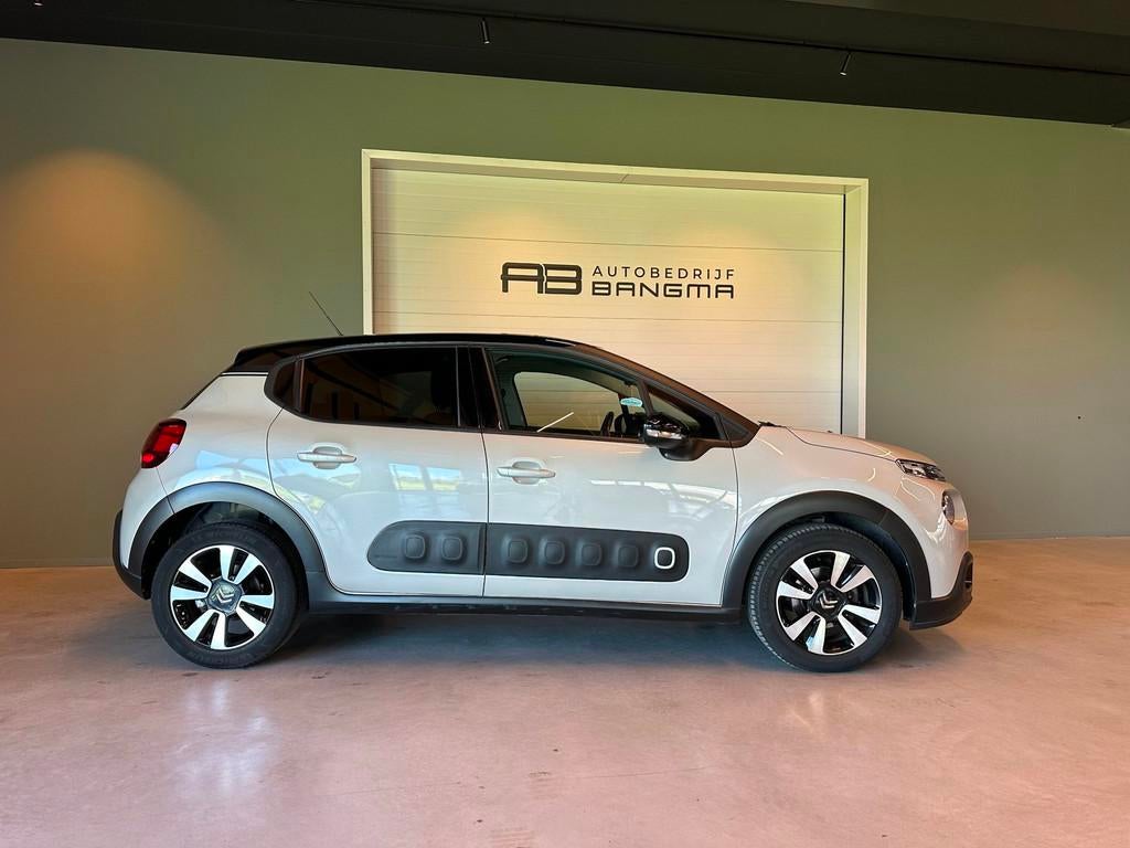 Citroen C3 1.2 PureTech AUTOMAAT S&S FEEL-uitv/CLIMA AIRCO/N, Gebruikt, 1199 cc, Met garantie (alle), 450 kg